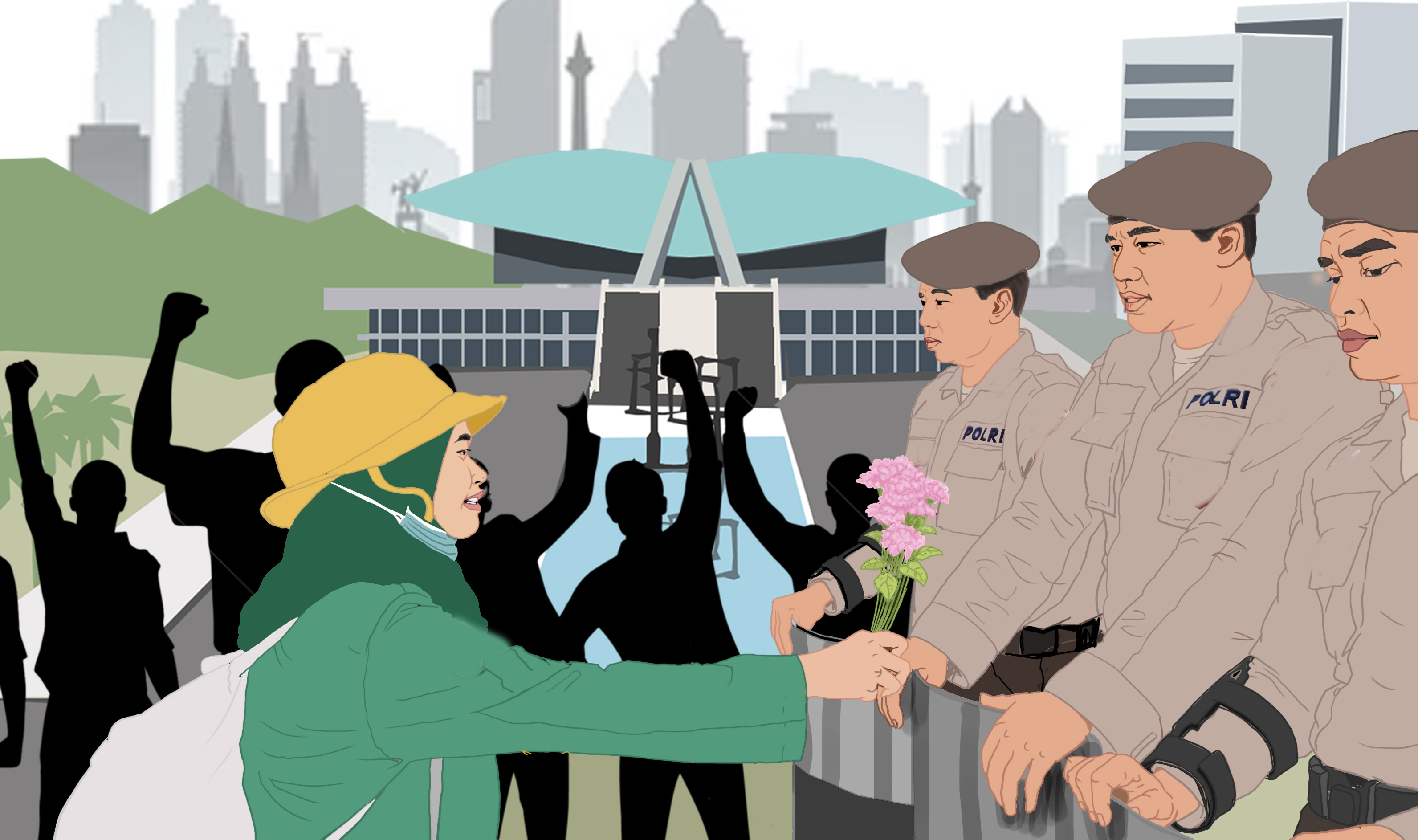 Kronik Kerusuhan Empat Hari di Jakarta